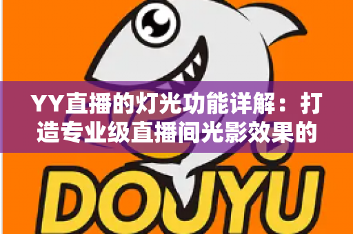 YY直播的灯光功能详解：打造专业级直播间光影效果的完整指南
