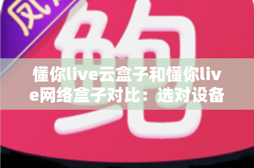 懂你live云盒子和懂你live网络盒子对比：选对设备，开启畅快高清大屏观影新体验