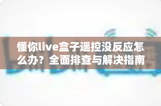 懂你live盒子遥控没反应怎么办？全面排查与解决指南